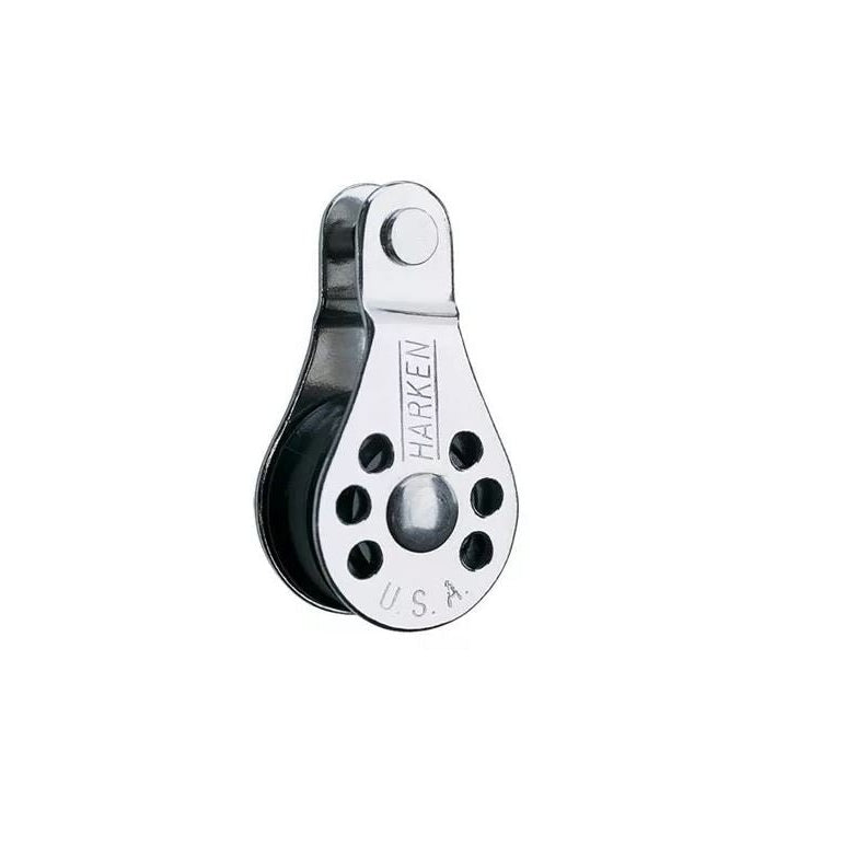 Harken 22mm Micro Block, 1-scheibig, mit Gabelkopf